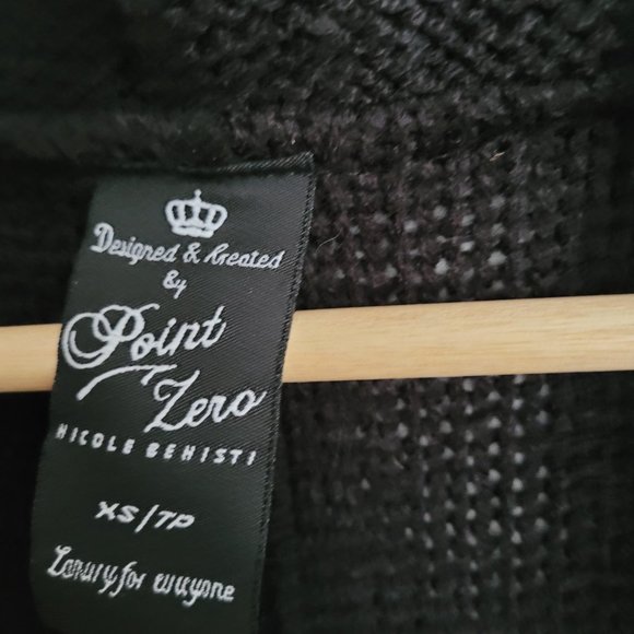 Point Zero Zip Up Cardigan - Picture 3 of 3